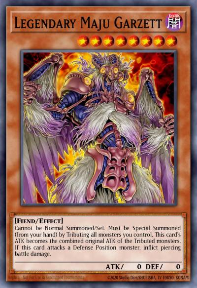 Legendary Maju Garzett Short Print SECE-EN042 Secrets of Eternity Yugioh card