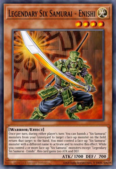 Legendary Six Samurai - Enishi Common OP12-PT028 OTS Tournament Pack 12 (POR) Yugioh card