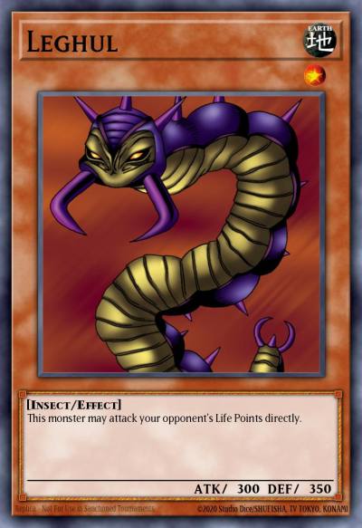 Leghul Short Print MRD-031 Metal Raiders Yugioh card
