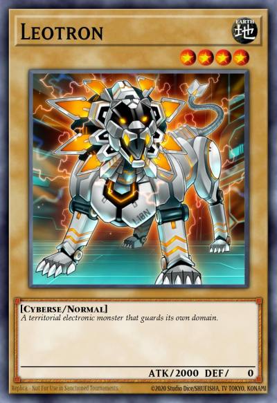 Leotron Common YS18-EN001 Starter Deck Codebreaker Yugioh card