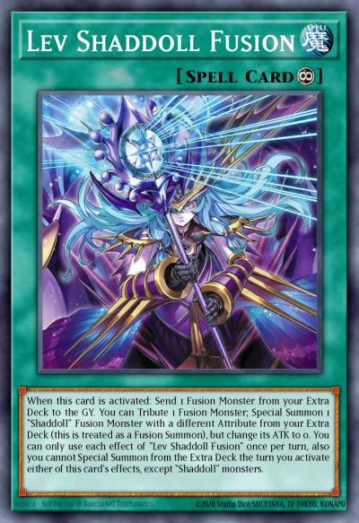 Lev Shaddoll Fusion Secret Rare BLGG-EN024 Battles of Legend: Glorious Gallery Yugioh card