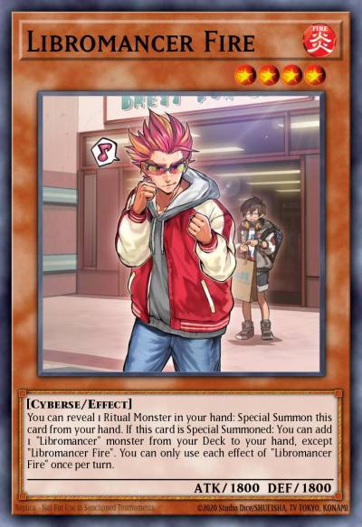 Libromancer Fire Ultra Rare MP23-EN058 25th Anniversary Tin Dueling Heroes Mega Pack Yugioh card