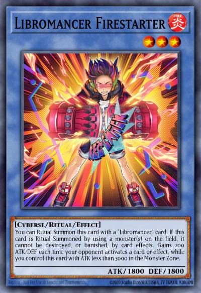 Libromancer Firestarter Common MP23-EN046 25th Anniversary Tin Dueling Heroes Mega Pack Yugioh card
