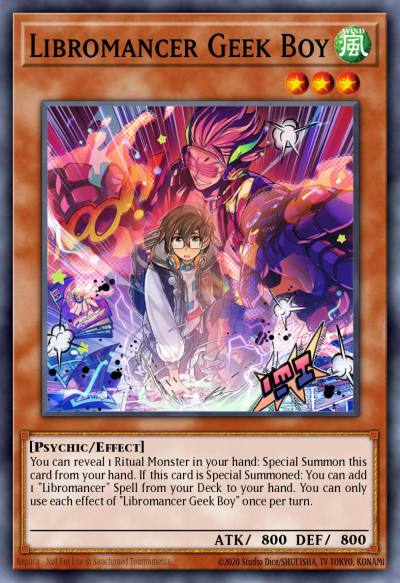 Libromancer Geek Boy Ultra Rare MP23-EN001 25th Anniversary Tin Dueling Heroes Mega Pack Yugioh card