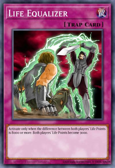 Life Equalizer Rare DR04-EN229 Dark Revelation Volume 4 Yugioh card