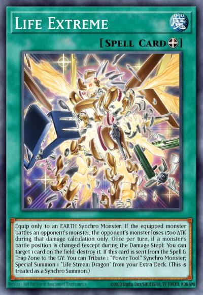 Life Extreme Common POTE-EN099 Power of the Elements Yugioh card