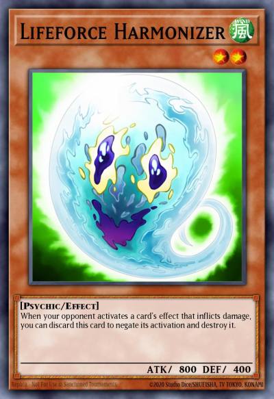 Lifeforce Harmonizer Ultimate Rare CRMS-EN026 Crimson Crisis Yugioh card