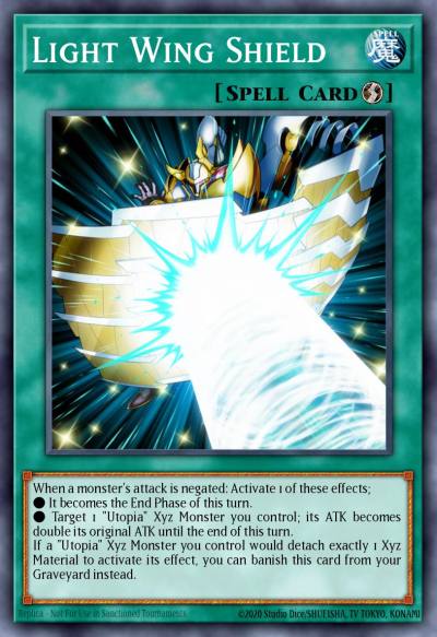 Light Wing Shield Ultra Rare DUSA-EN039 Duelist Saga Yugioh card