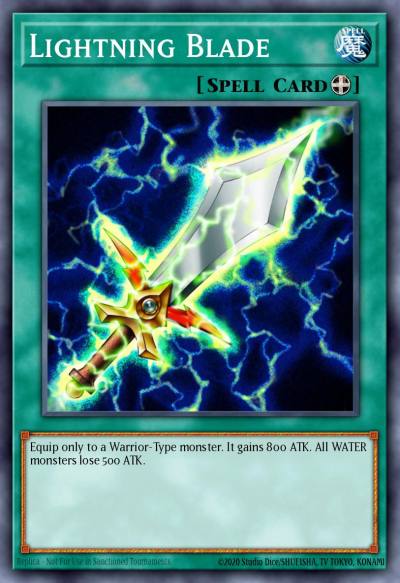 Lightning Blade Common DB1-EN225 Dark Beginning 1 Yugioh card