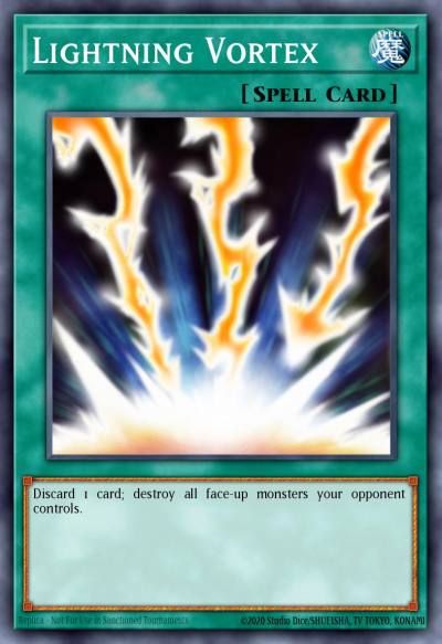Lightning Vortex Super Rare DR3-EN160 Dark Revelation Volume 3 Yugioh card