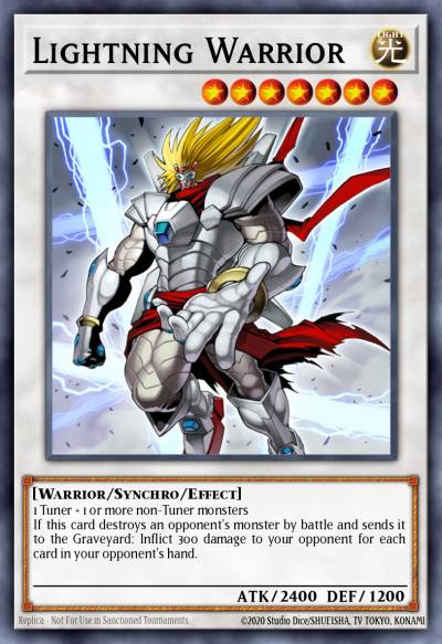 Lightning Warrior Ultra Rare LC5D-EN042 Legendary Collection 5Ds Mega Pack Yugioh card
