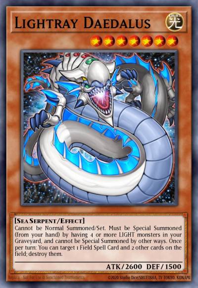 Lightray Daedalus Common GAOV-EN033 Galactic Overlord Yugioh card