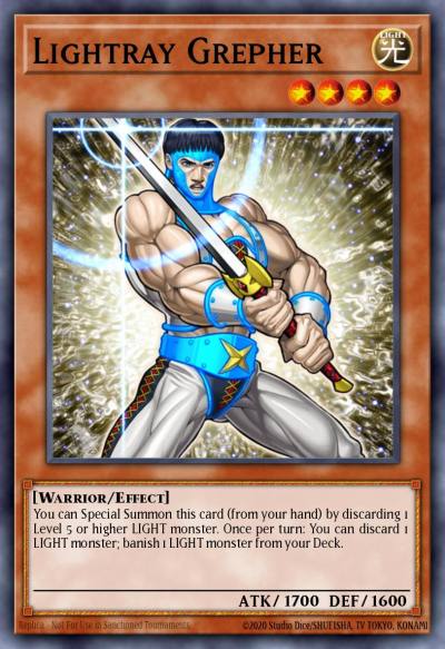 Lightray Grepher Rare GAOV-EN084 Galactic Overlord Yugioh card