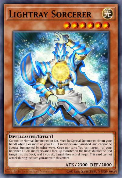 Lightray Sorcerer Rare GAOV-EN032 Galactic Overlord Yugioh card