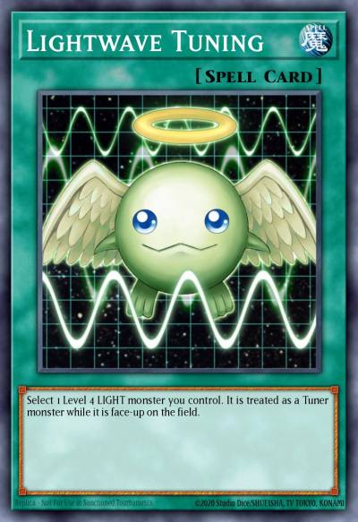 Lightwave Tuning Common TDGS-EN050 The Duelist Genesis Yugioh card