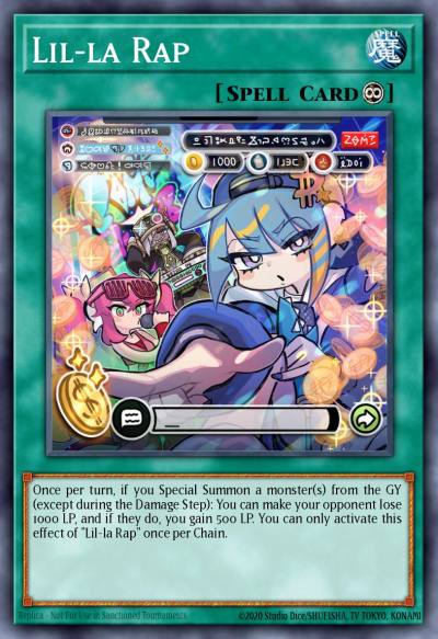 Lil-la Rap Ultra Rare MP24-EN255 25th Anniversary Tin Dueling Mirrors Yugioh card