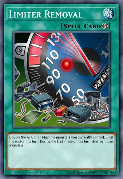 Limiter Removal Prismatic Secret Rare MP24-EN057 25th Anniversary Tin Dueling Mirrors Yugioh card