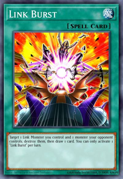 Link Burst Common MP21-EN075 2021 Tin of Ancient Battles Yugioh card
