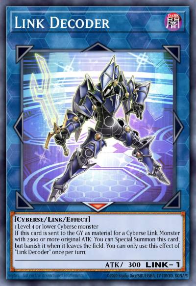 Link Decoder Ultra Rare BLMR-EN013 Battles of Legend Monstrous Revenge Yugioh card