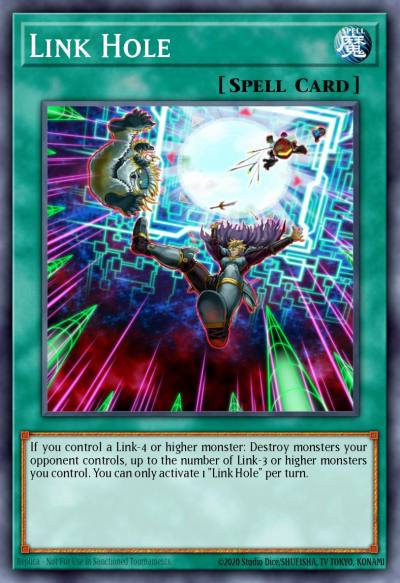 Link Hole Common MP18-EN203 2018 Mega-Tin Mega Pack Yugioh card
