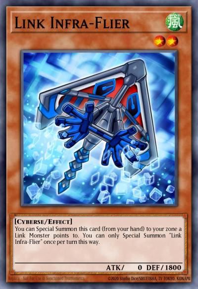 Link Infra-Flier Common MP18-EN106 2018 Mega-Tin Mega Pack Yugioh card
