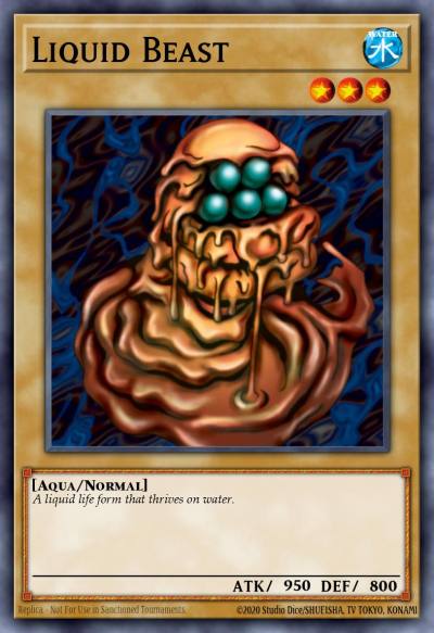 Liquid Beast Common MRL-023 Magic Ruler Yugioh card