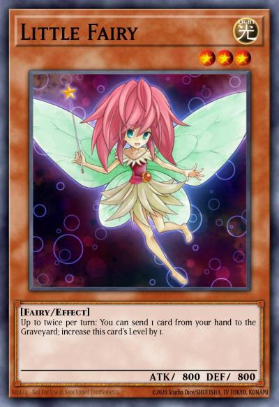 Little Fairy Common LTGY-EN006 Lord of the Tachyon Galaxy Yugioh card