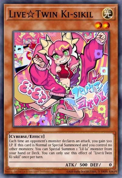 Live☆Twin Ki-sikil Collector's Rare GEIM-EN013 Genesis Impact Yugioh card