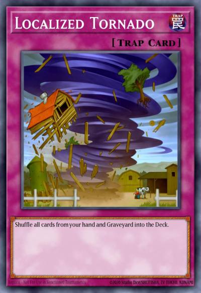 Localized Tornado Common EXVC-EN079 Extreme Victory Yugioh card