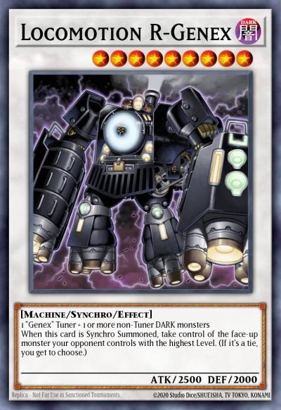 Locomotion R-Genex Duel Terminal Ultra Parallel Rare DT03-EN039 Duel Terminal 3 Yugioh card