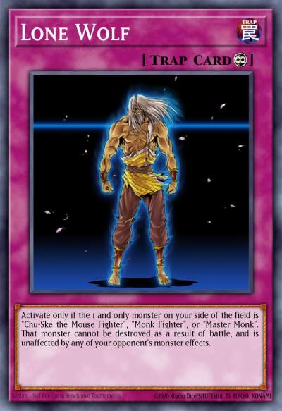 Lone Wolf Common DR3-EN240 Dark Revelation Volume 3 Yugioh card