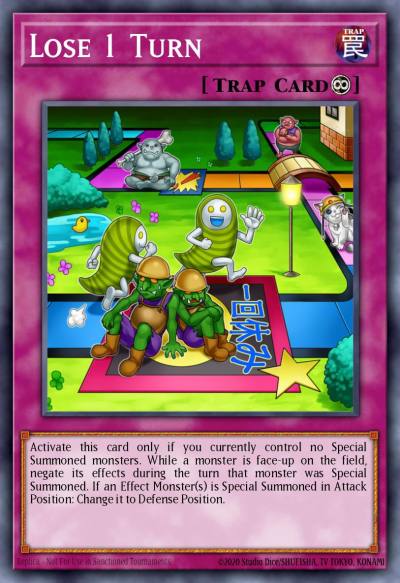Lose 1 Turn Ultra Rare MP16-EN034 2016 Mega-Tin Mega Pack Yugioh card