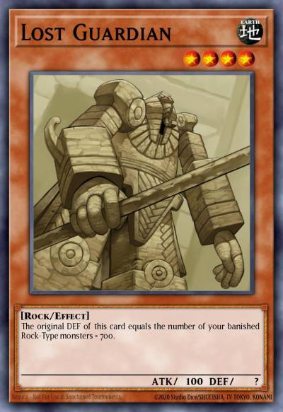 Lost Guardian Common DR3-EN191 Dark Revelation Volume 3 Yugioh card