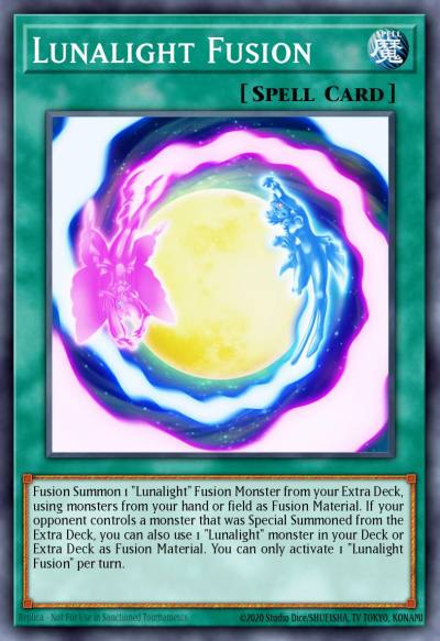 Lunalight Fusion Common LDS2-EN130 Legendary Duelists Season 2 Yugioh card
