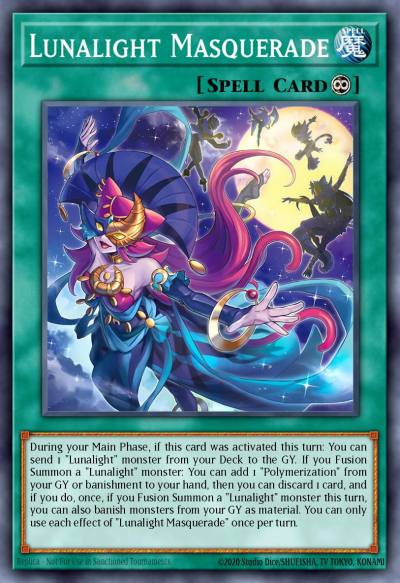 Lunalight Masquerade 3 LAVD-ENL26 Legendary Arc-V Decks Yugioh card
