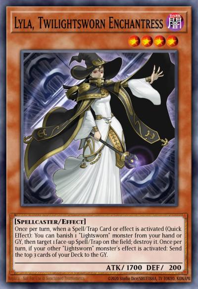 Lyla Twilightsworn Enchantress Super Rare MP18-EN051 2018 Mega-Tin Mega Pack Yugioh card