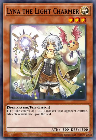 Lyna the Light Charmer Common OP13-PT029 OTS Tournament Pack 13 (POR) Yugioh card