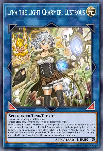 Lyna the Light Charmer Lustrous Ultra Rare MP22-EN089 2022 Tin of the Pharaohs Gods Yugioh card