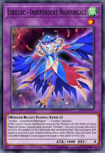 Lyrilusc - Independent Nightingale Super Rare MACR-EN041 Maximum Crisis Yugioh card