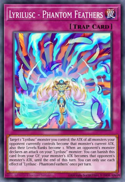 Lyrilusc - Phantom Feathers Rare LED8-EN041 Legendary Duelists Synchro Storm Yugioh card