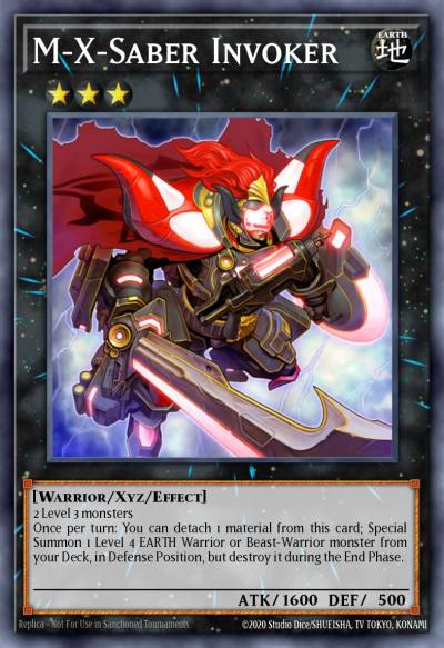 M-X-Saber Invoker Secret Rare BLLR-EN063 Battles of Legend Lights Revenge Yugioh card