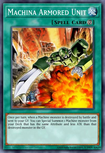 Machina Armored Unit Common AP02-EN022 Astral Pack Two Yugioh card