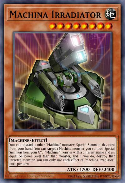 Machina Irradiator Common SR10-EN003 Structure Deck Mechanized Madness Yugioh card