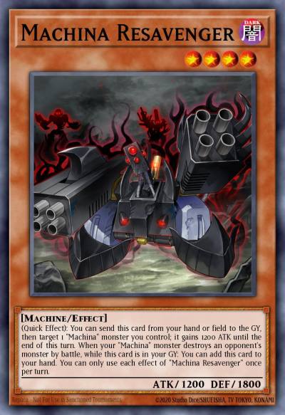 Machina Resavenger Ultra Rare LDS1-EN119 Legendary Duelists Season 1 Yugioh card