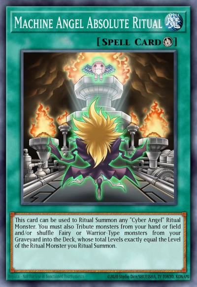 Machine Angel Absolute Ritual Rare DPDG-EN018 Duelist Pack Dimensional Guardians Yugioh card