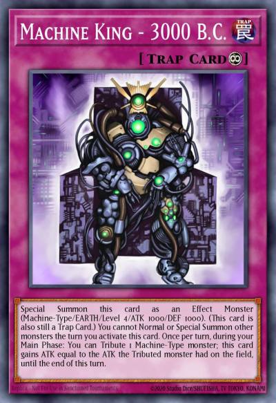 Machine King - 3000 BC Common ABPF-EN074 Absolute Powerforce Yugioh card