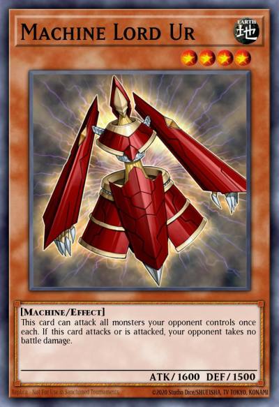 Machine Lord Ur Common BP02-EN072 Battle Pack 2 War of the Giants Yugioh card