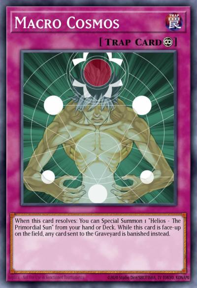 Macro Cosmos Ultra Rare BLMR-EN100 Battles of Legend Monstrous Revenge Yugioh card