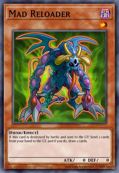 Mad Reloader Common BP01-EN195 Battle Pack Epic Dawn Yugioh card