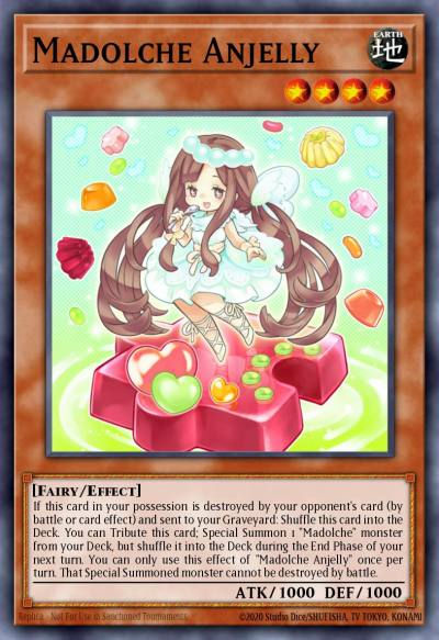 Madolche Anjelly Ultra Rare MP15-EN019 2015 Mega-Tin Mega Pack Yugioh card